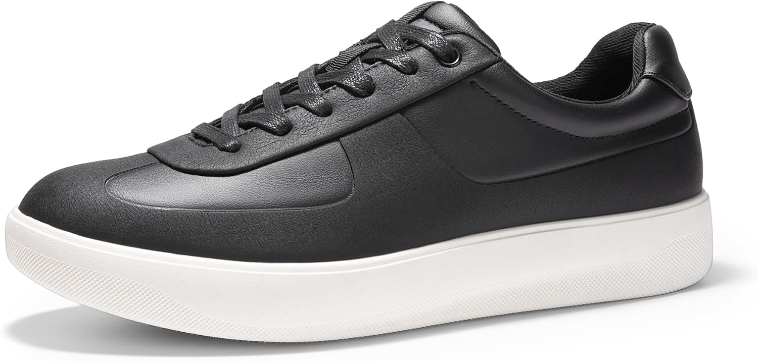 Men's Dress Sneakers Business Casual Shoes for Men Lace Up Slip-Resistant Fashion Sneakers