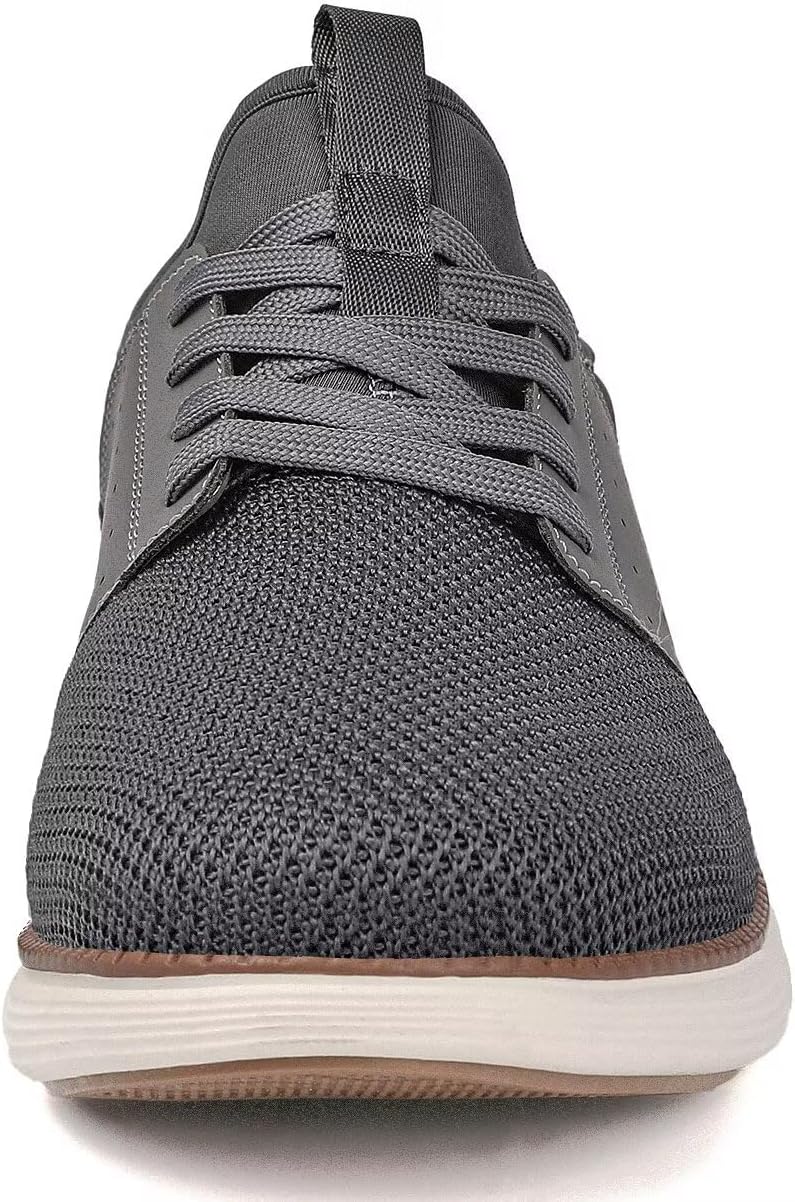 Men Casual Dress Shoes Fashion Sneakers Lightweight Breathable Laceless Walking Shoes Gym Tennis Athletic