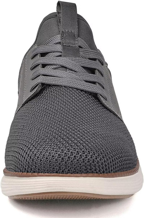Men Casual Dress Shoes Fashion Sneakers Lightweight Breathable Laceless Walking Shoes Gym Tennis Athletic