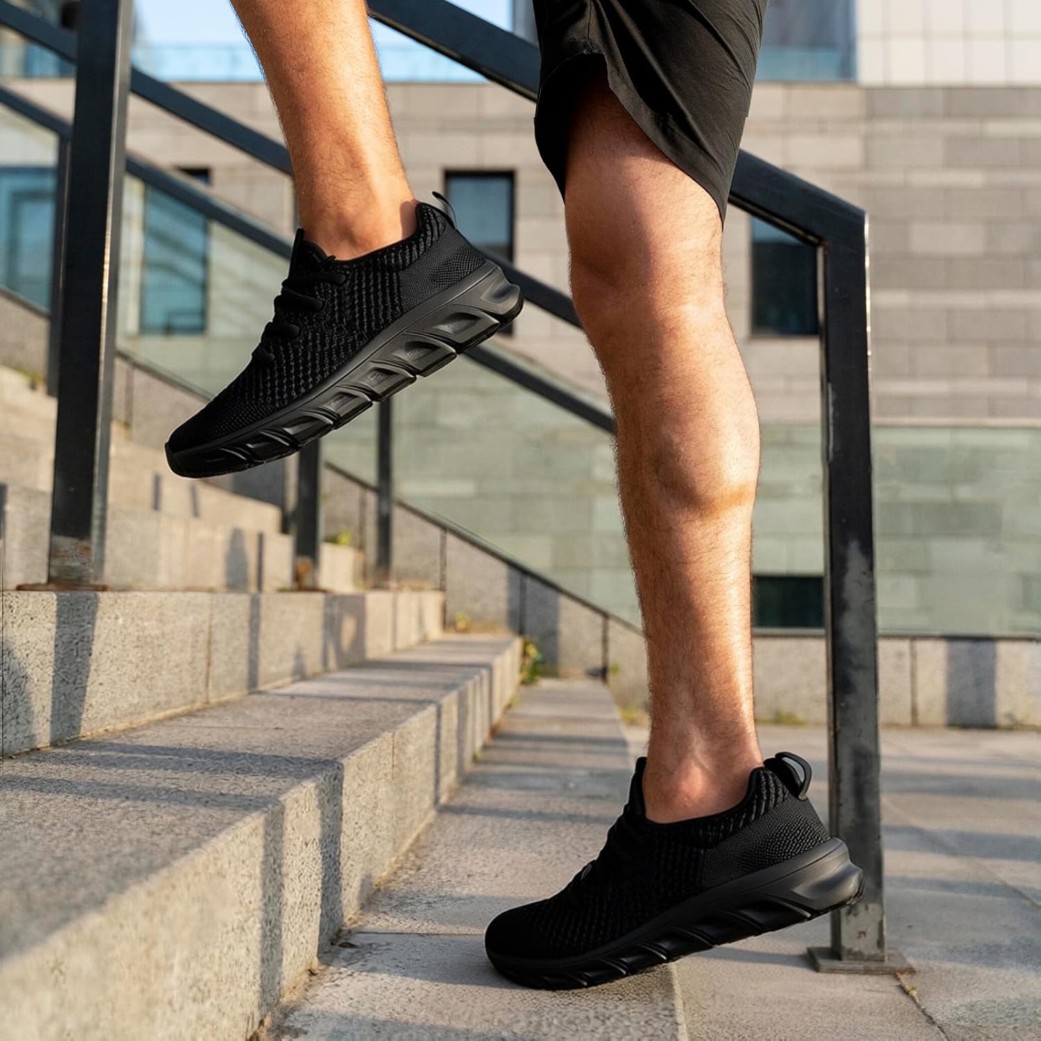Running Shoes for Men Tennis Gym Non Slip Shoes Lightweight Workout Athletic Walking Sneakers