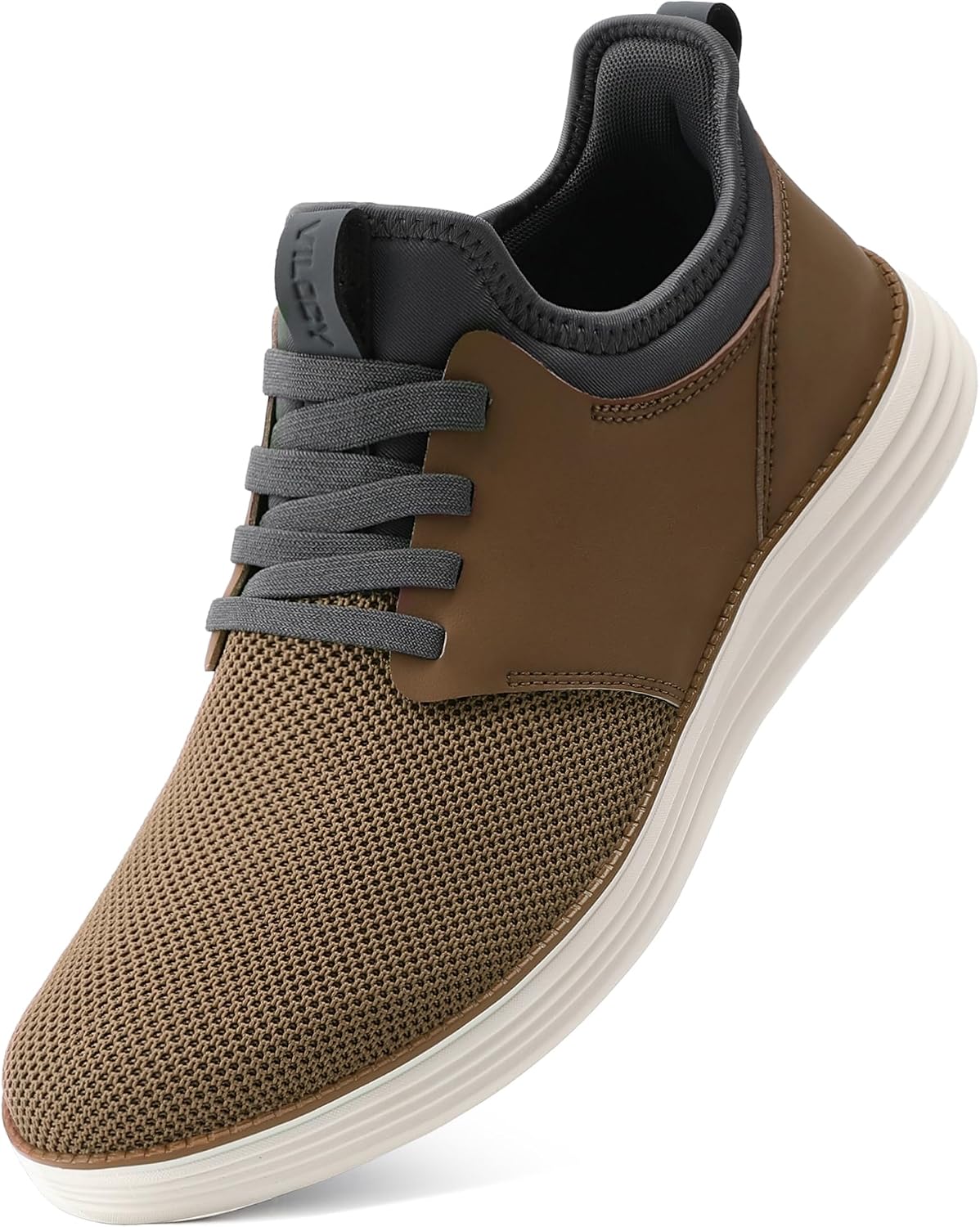 Mens Slip On Casual Dress Shoes Hands Free Fashion Sneakers Mesh Tennis Walking Work Shoes Comfortable Breathable Lightweight Non Slip