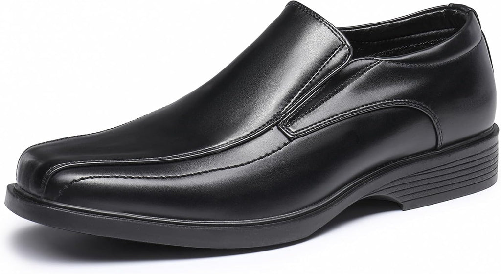 Men's Square Toe Dress Loafers Formal Shoes