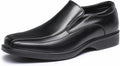 Men's Square Toe Dress Loafers Formal Shoes
