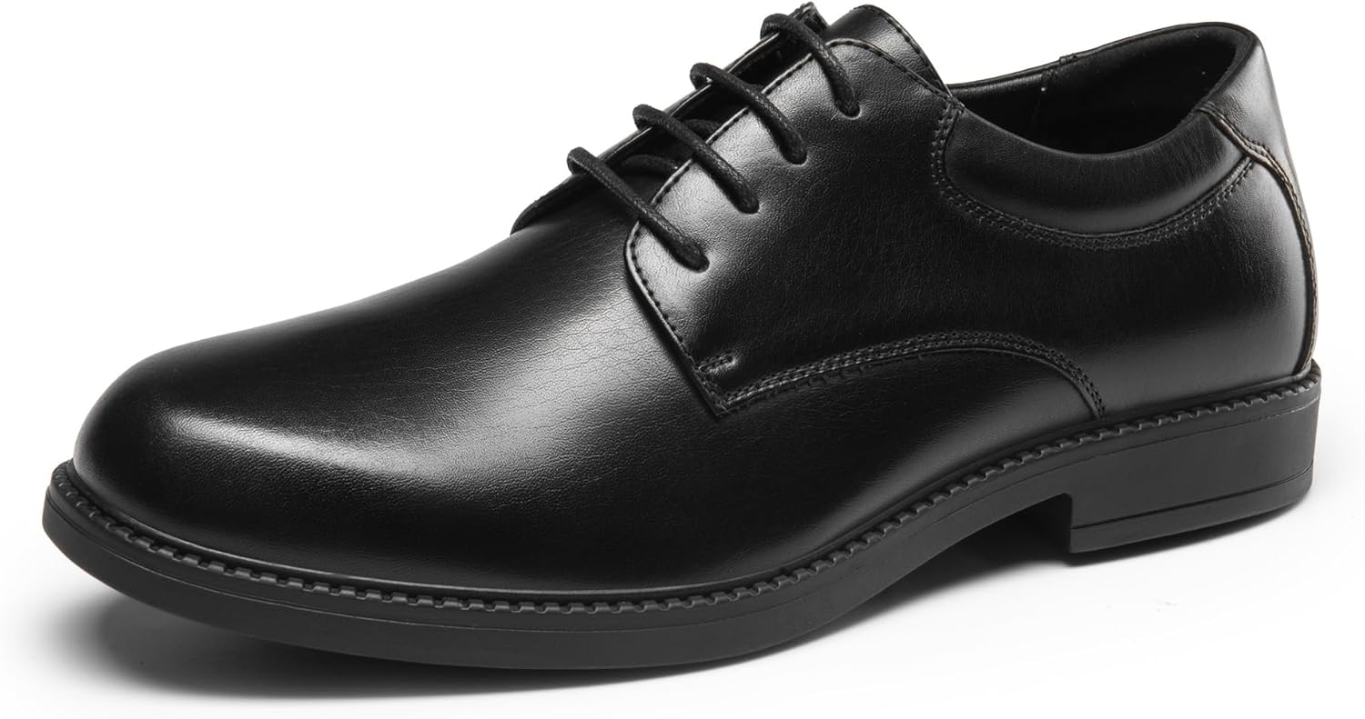 Men's Non Slip Work Shoes Restaurant Resistant Dress Derby Shoes