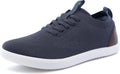 Men's Wide Toe Box Casual Dress Sneakers | Knit Mesh Oxfords Shoes | Zero Drop