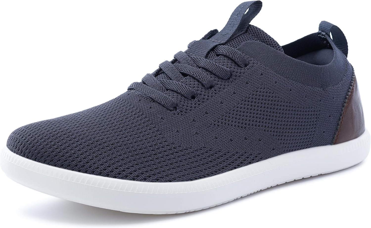 Men's Wide Toe Box Casual Dress Sneakers | Knit Mesh Oxfords Shoes | Zero Drop