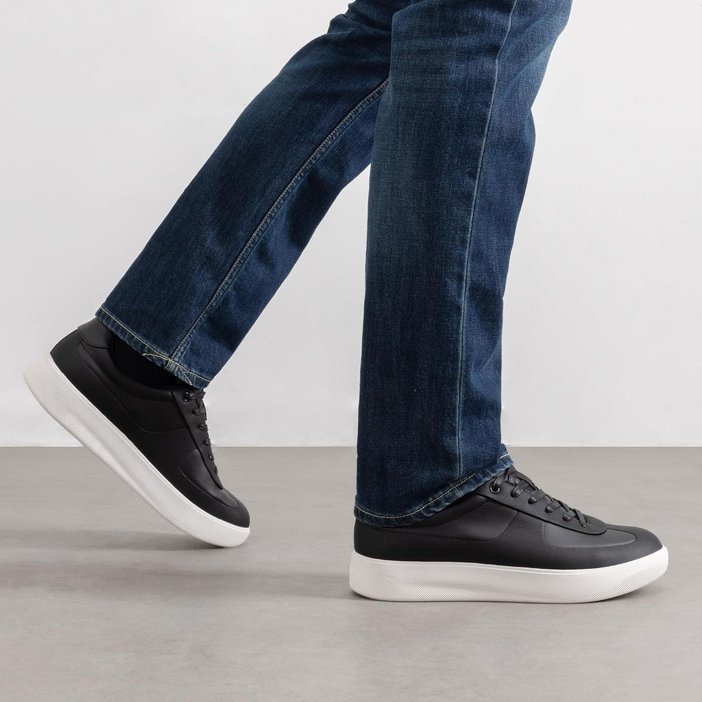 Men's Dress Sneakers Business Casual Shoes for Men Lace Up Slip-Resistant Fashion Sneakers