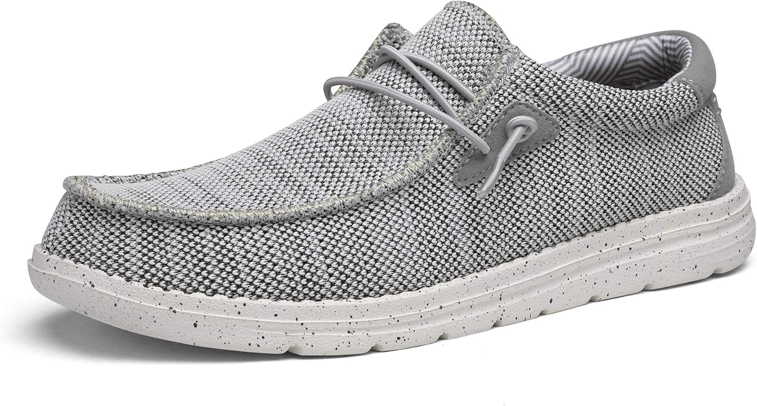 Men's Casual Slip-on Loafers Stretch Shoes