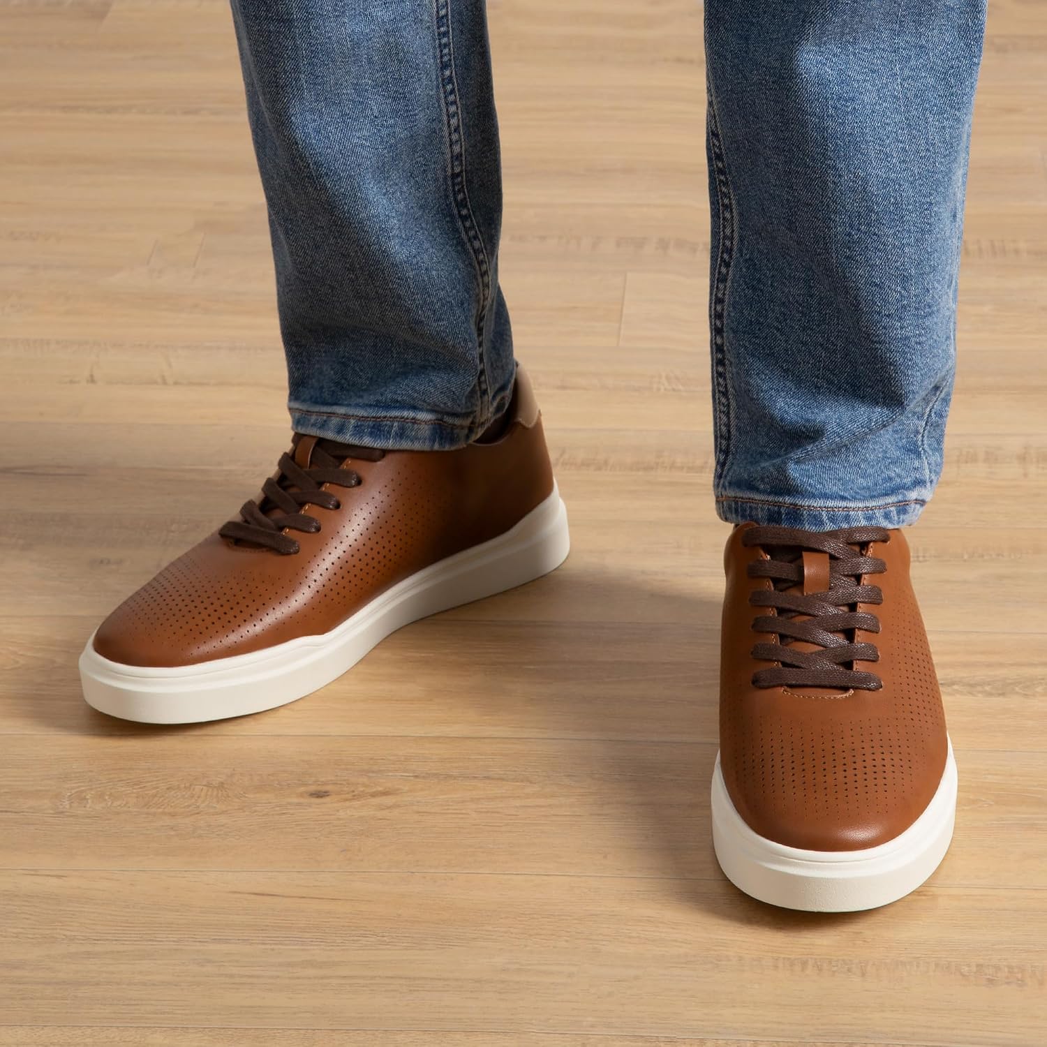 Men's Casual Dress Sneaker Business Casual Shoes for Men Lightweight Breathable Fashion Sneakers